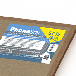 Звукоизоляционная панель PhoneStar ST15, 1200 х 800 х 15мм